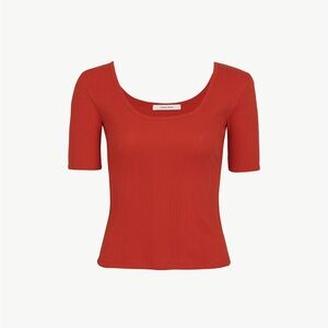 Jeana Sohn Matilda Ballet Top in Poppy, Size 1 (XS/S)